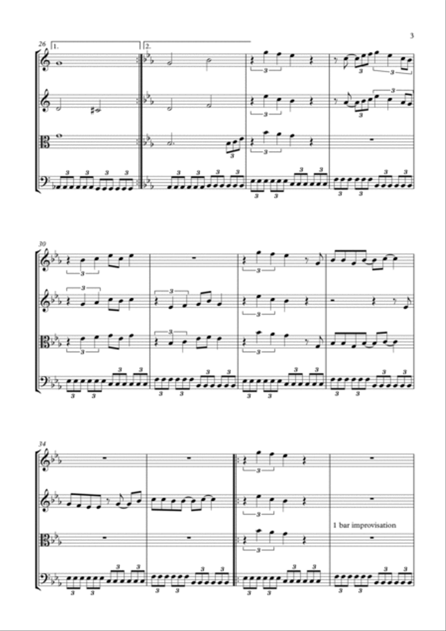 Everlasting String Quartet scores gallery preview page 3