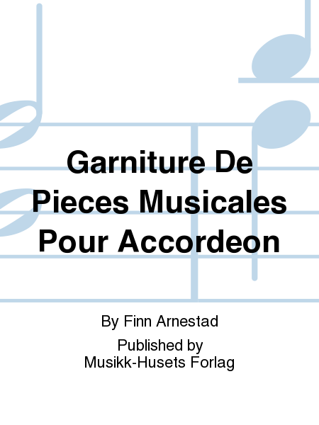 Garniture De Pieces Musicales Pour Accordeon