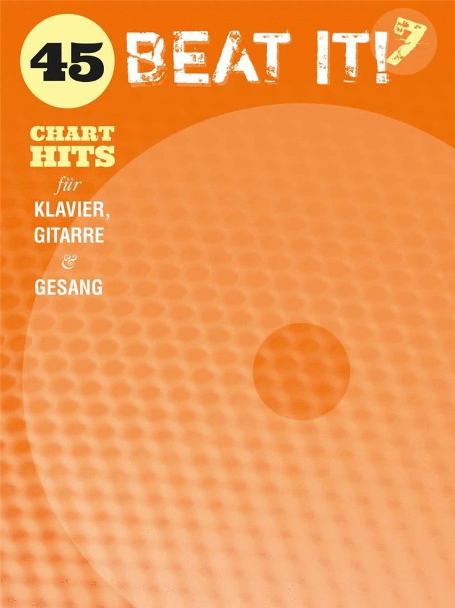 Beat It! 7: 45 Chart Hits Piano, Vocal, Guitar scores gallery preview page 1