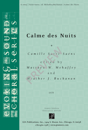 Calme des Nuits