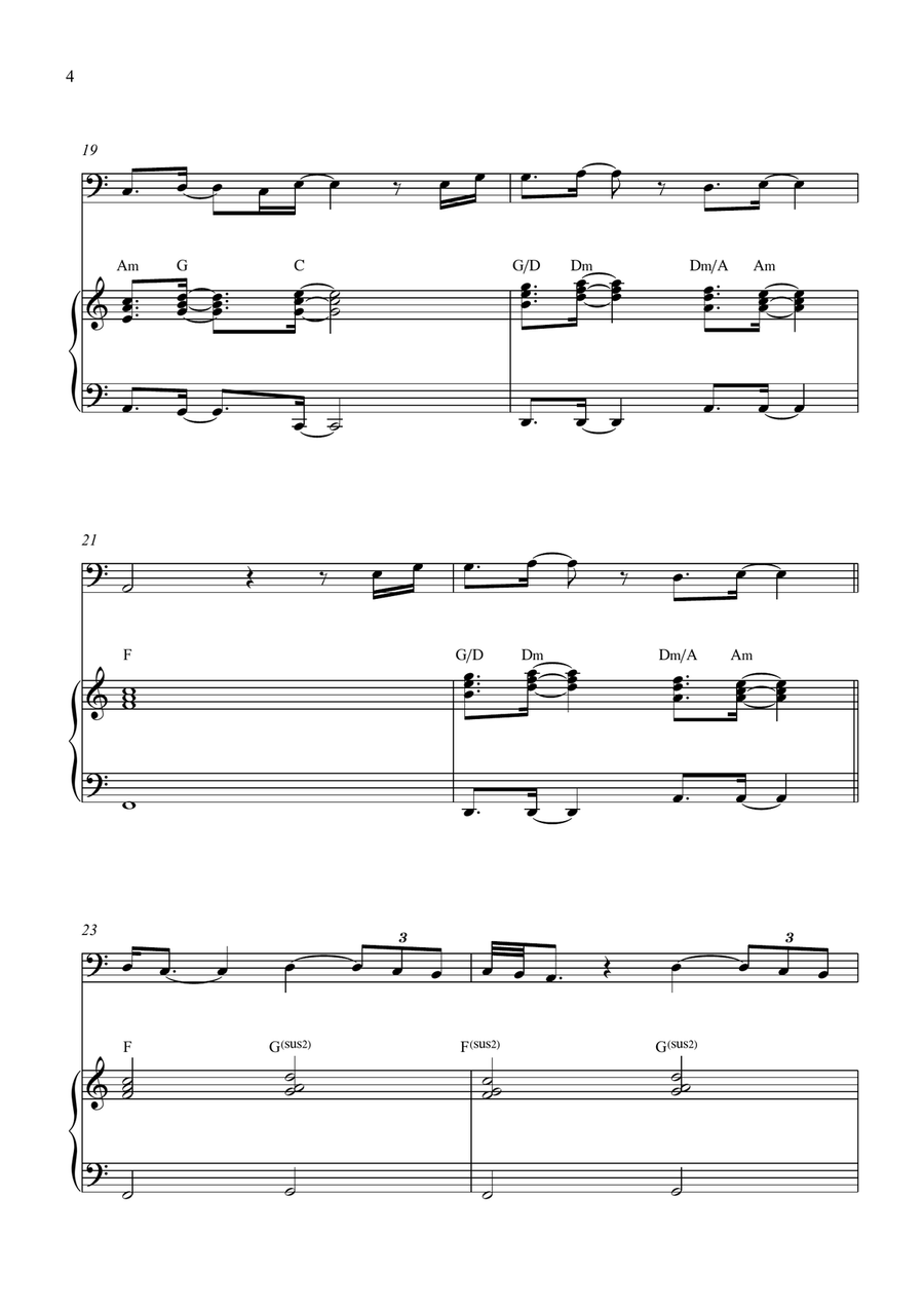 Breath Of Heaven (Mary's Song) Bassoon scores gallery preview page 4