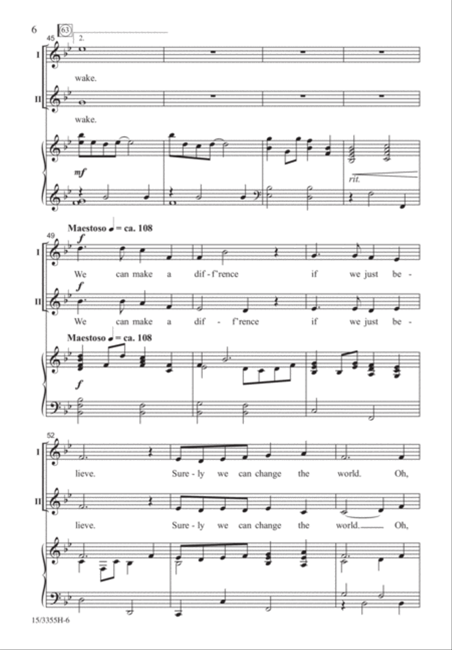 Ripple of Kindness Ripple of Kindness 2-Part scores gallery preview page 6