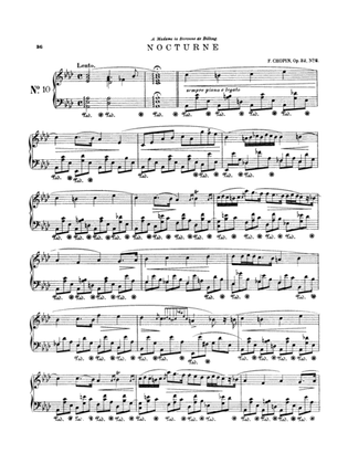 Chopin: Nocturne Op. 32, No. 2 (Ed. Franz Liszt)
