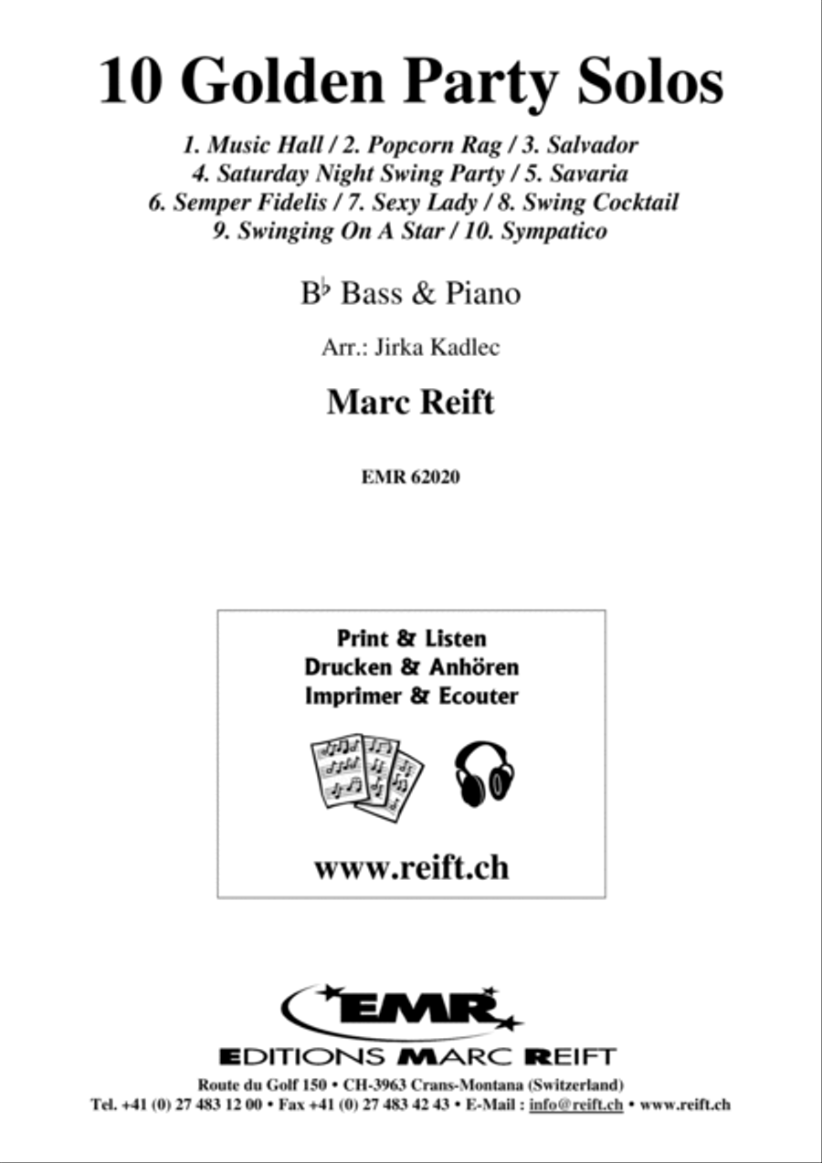 10 Golden Party Solos Voice Solo scores gallery preview page 2