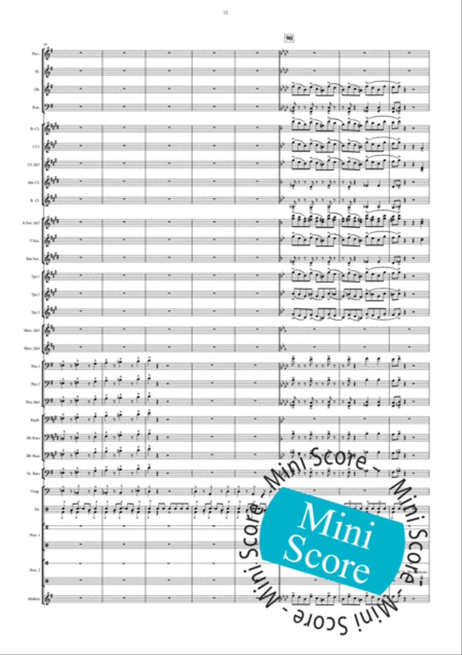 Car Concert Band scores gallery preview page 16