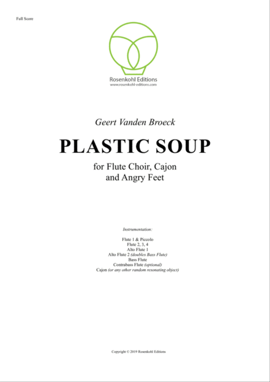 Plastic Soup Woodwind Ensemble scores gallery preview page 1