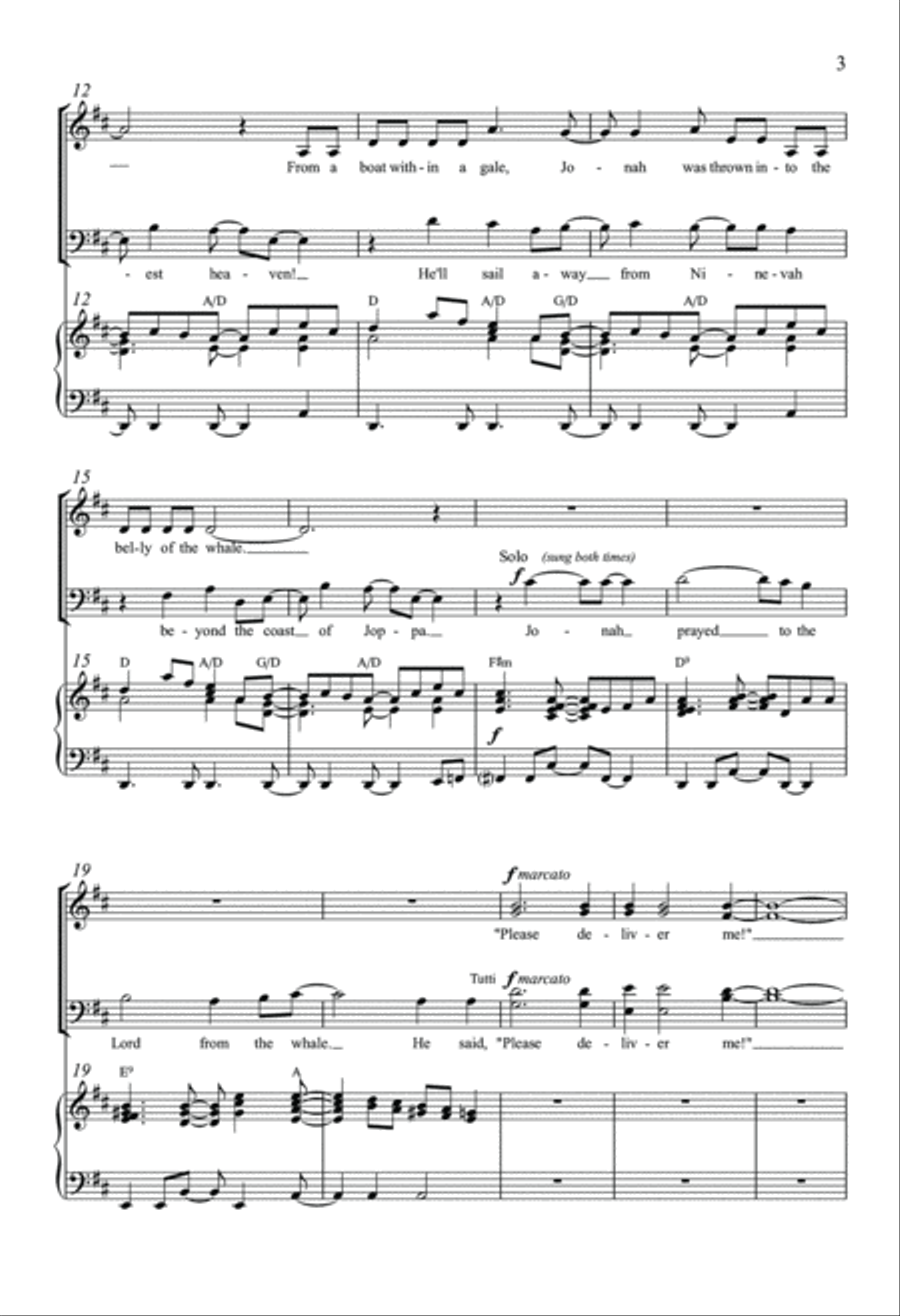 In The Belly Of The Whale 4-Part scores gallery preview page 3
