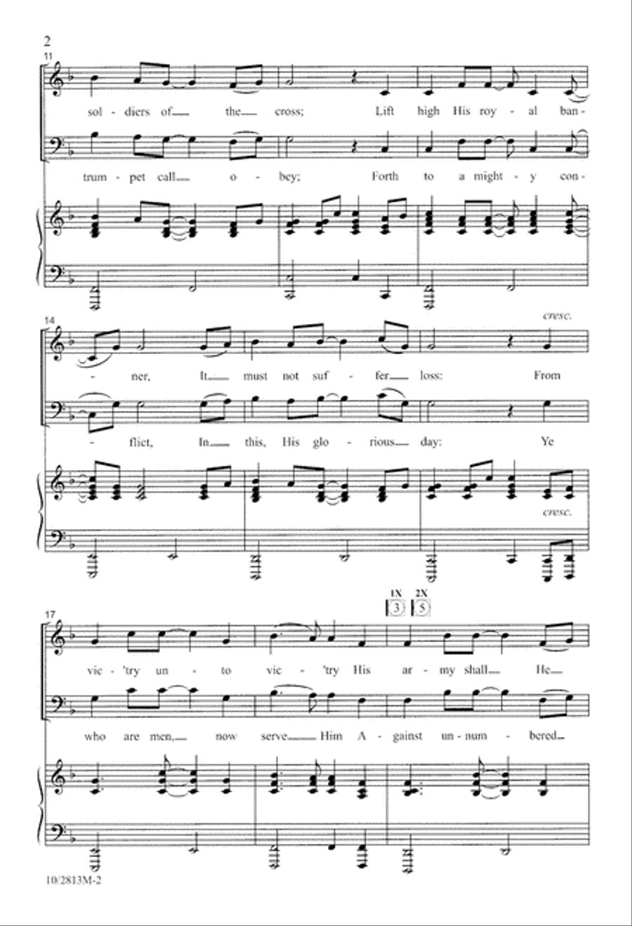 Stand Up 4-Part scores gallery preview page 2