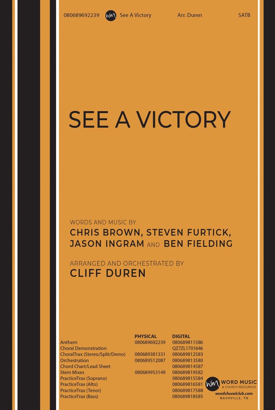 See A Victory - Stem Mixes Choir scores gallery preview page 1