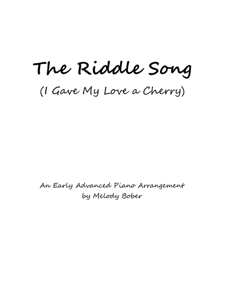 The Riddle Song image number null