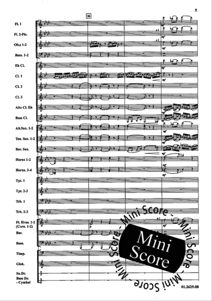 Musica Para Banda Concert Band scores gallery preview page 9