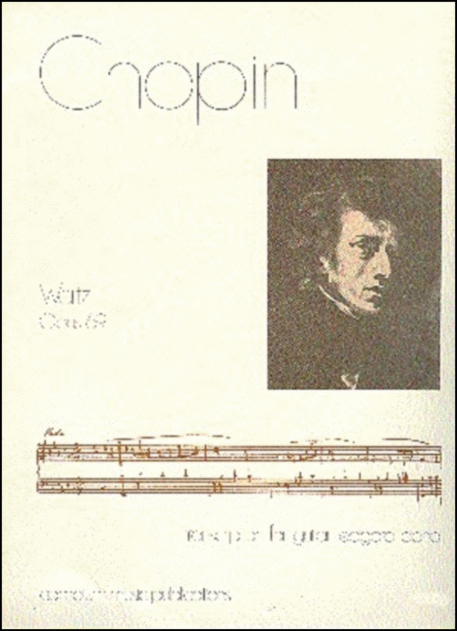 Waltz, Opus 69, No. 1