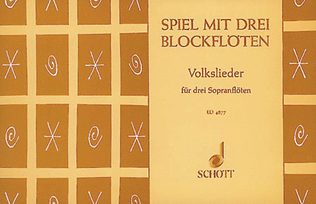 Book cover for Volkslieder S/s/s Recorders