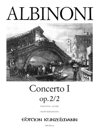 Book cover for Concerto 1 Op. 2/2