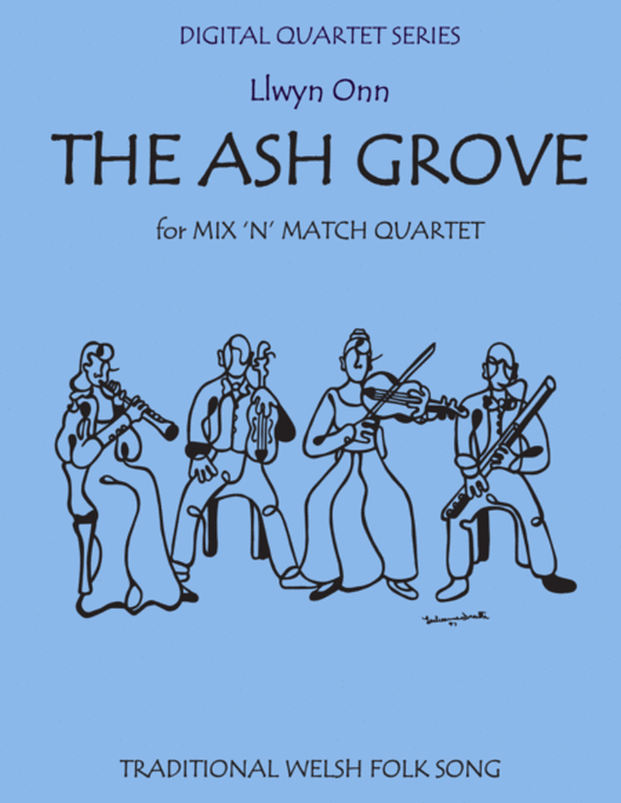 The Ash Grove for Piano Quartet or Piano Quintet (Piano with String Trio or String Quartet) image number null