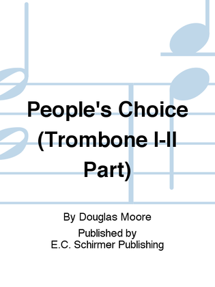 People's Choice (Trombone I-II Part)