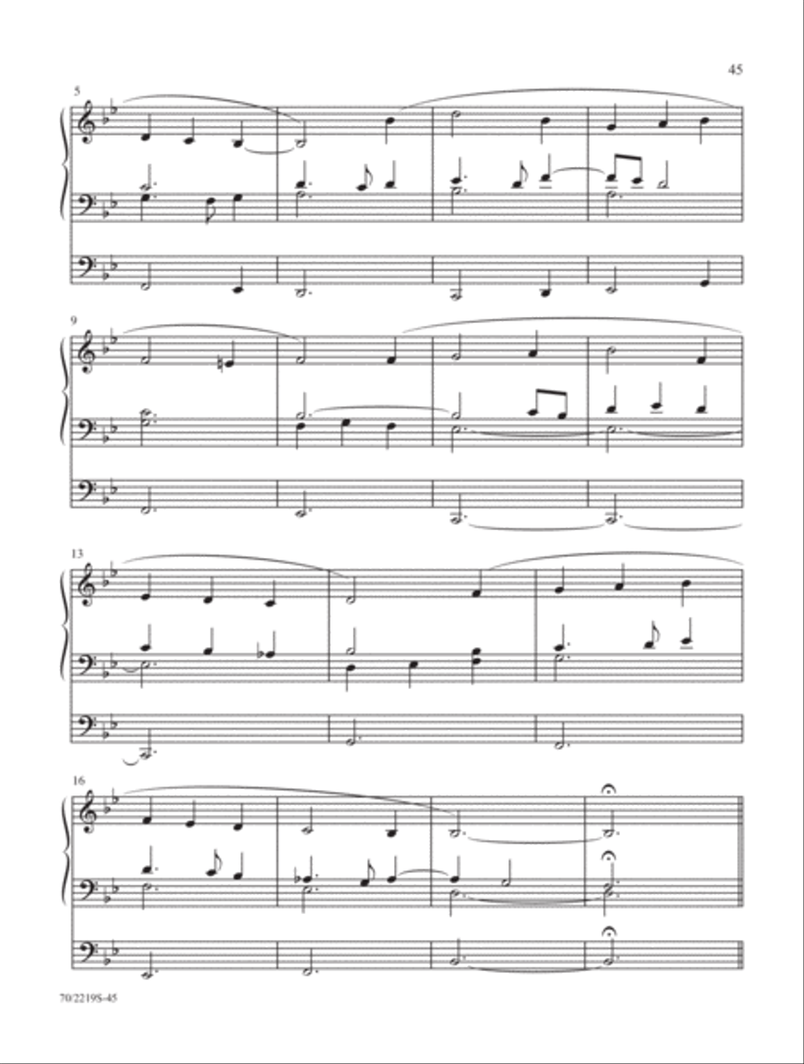 Our Hope for Years to Come Organ Solo scores gallery preview page 17