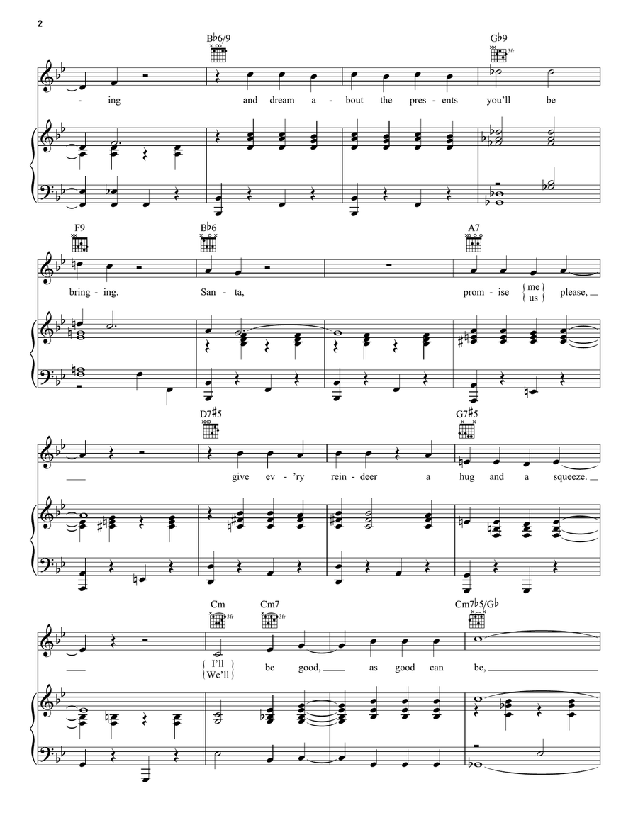 Mister Santa Mister Santa Guitar scores gallery preview page 2