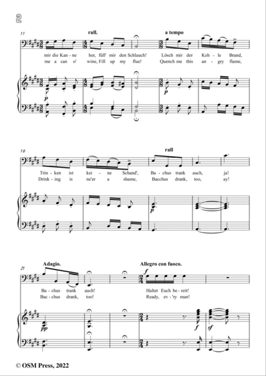 Nicolai-Als Bublein klein,in E Major,from Die Lustigen Weiber,for Voice and Piano Voice Solo scores gallery preview page 4