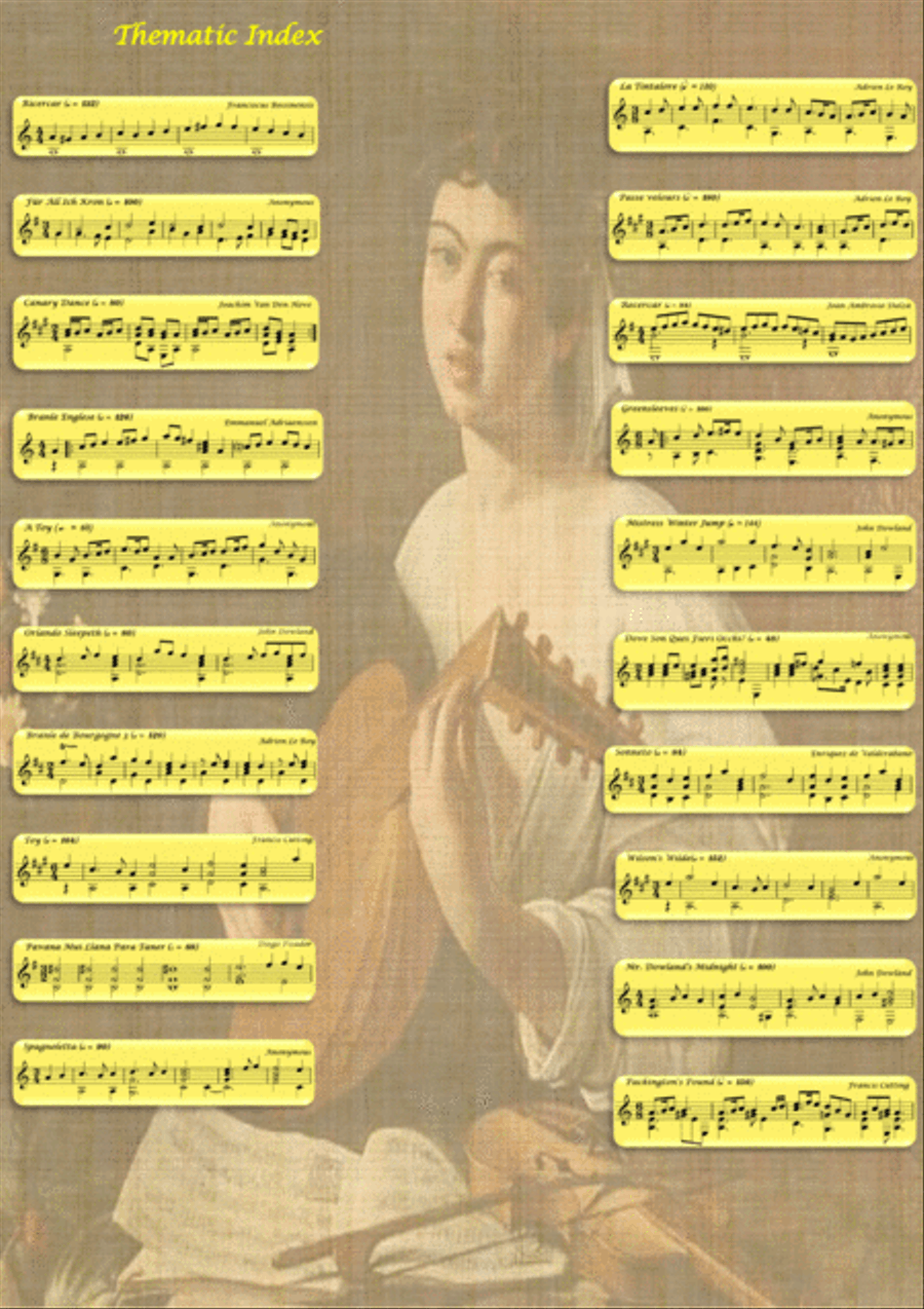 EASY RENAISSANCE GUITAR MUSIC - Volume 1 Classical Guitar scores gallery preview page 3
