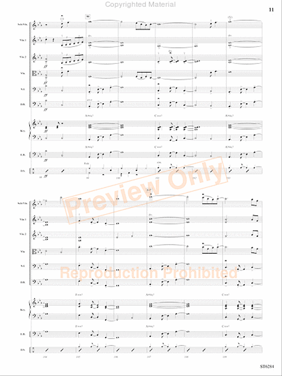 Watch Out! String Orchestra scores gallery preview page 12