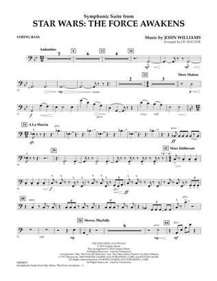 Symphonic Suite from Star Wars: The Force Awakens - String Bass
