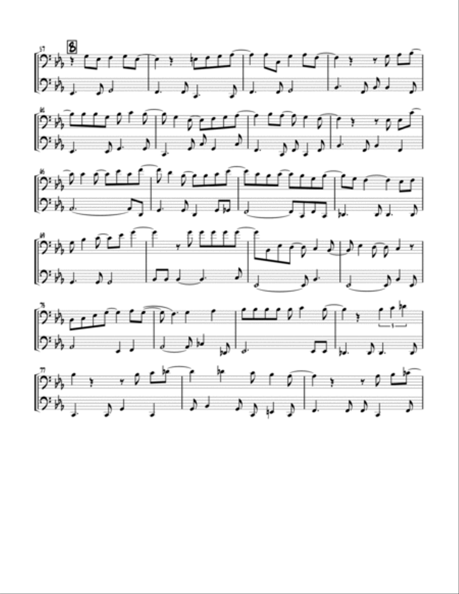 How Deep Is Your Love How Deep Is Your Love String Duet scores gallery preview page 3