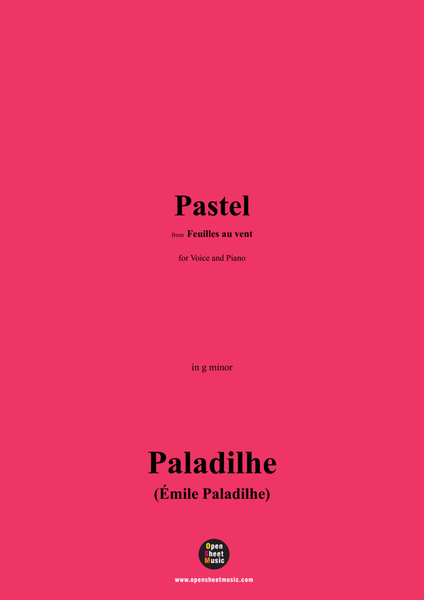 Paladilhe-Pastel,in g minor