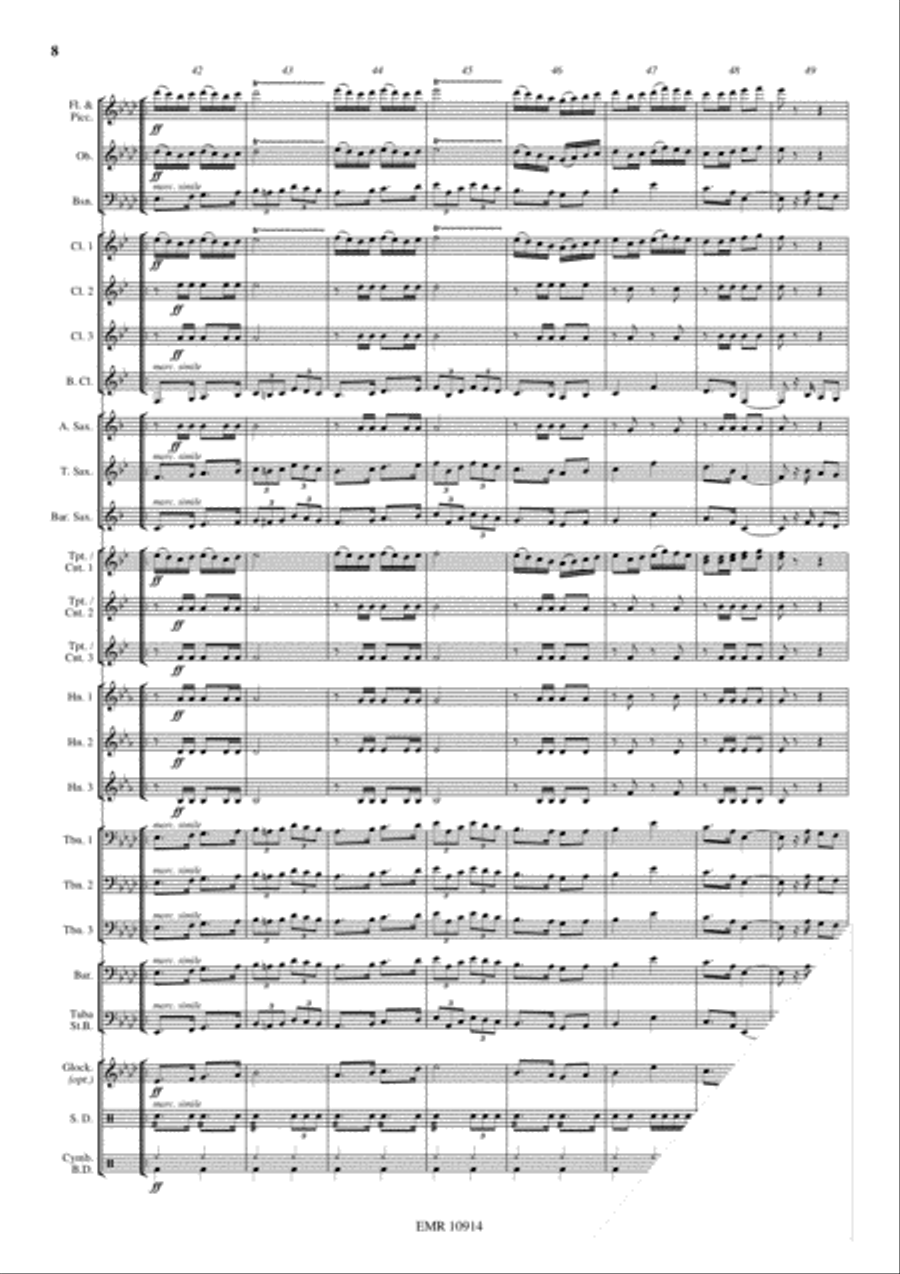 Bravura Concert Band scores gallery preview page 9