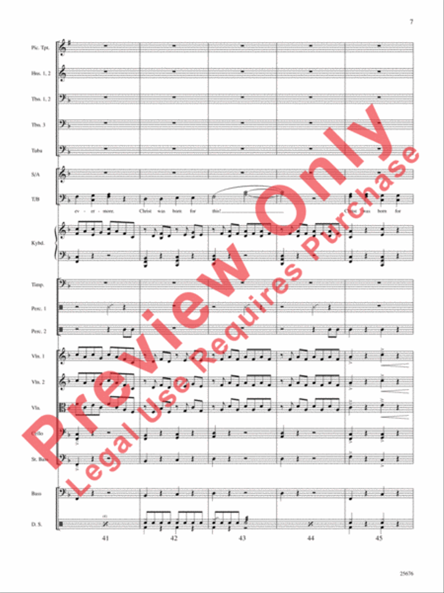 Good Christian Men, Rejoice Medley Good Christian Men, Rejoice Medley Choir scores gallery preview page 8
