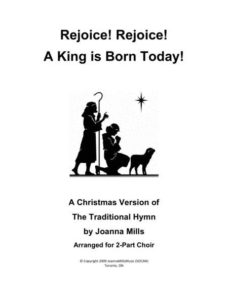Rejoice! Rejoice! A King Is Born Today (The Sheep's Carol) image number null