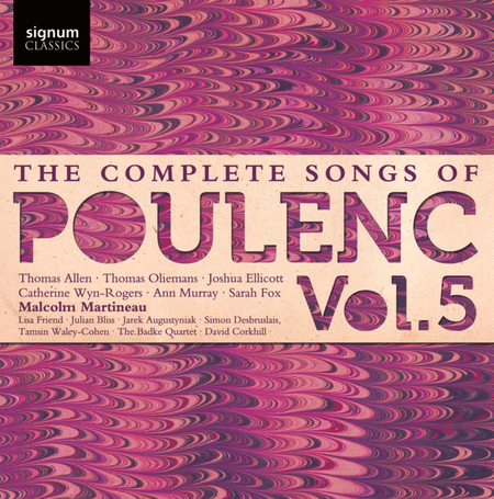 Poulenc: the Complete Songs of Francis Poulenc, Vol. 5