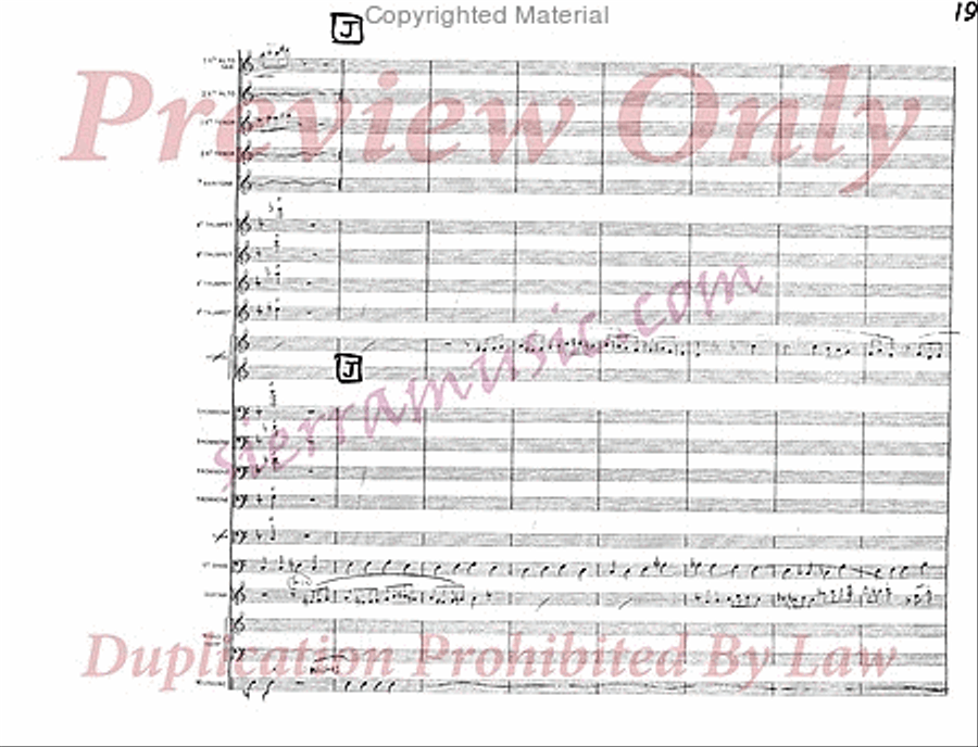 Invention For Guitar And Trumpet Jazz Ensemble scores gallery preview page 20