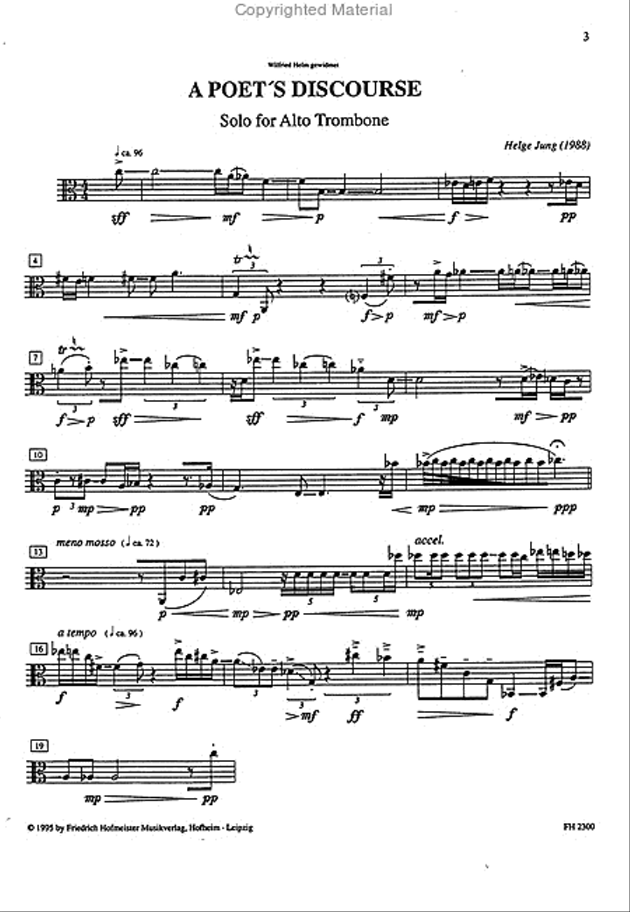 A Poet’s Discourse Trombone scores gallery preview page 2