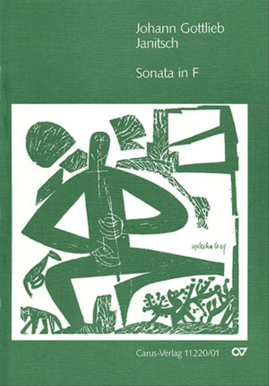 Sonata in F major Recorder scores gallery preview page 1