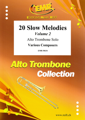 Book cover for 20 Slow Melodies Volume 2