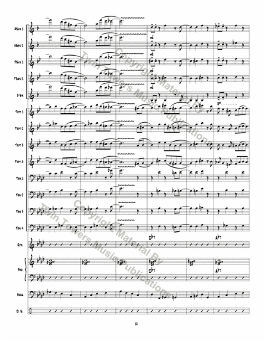 Junk Mix and Hubcap Sale Jazz Ensemble scores gallery preview page 11
