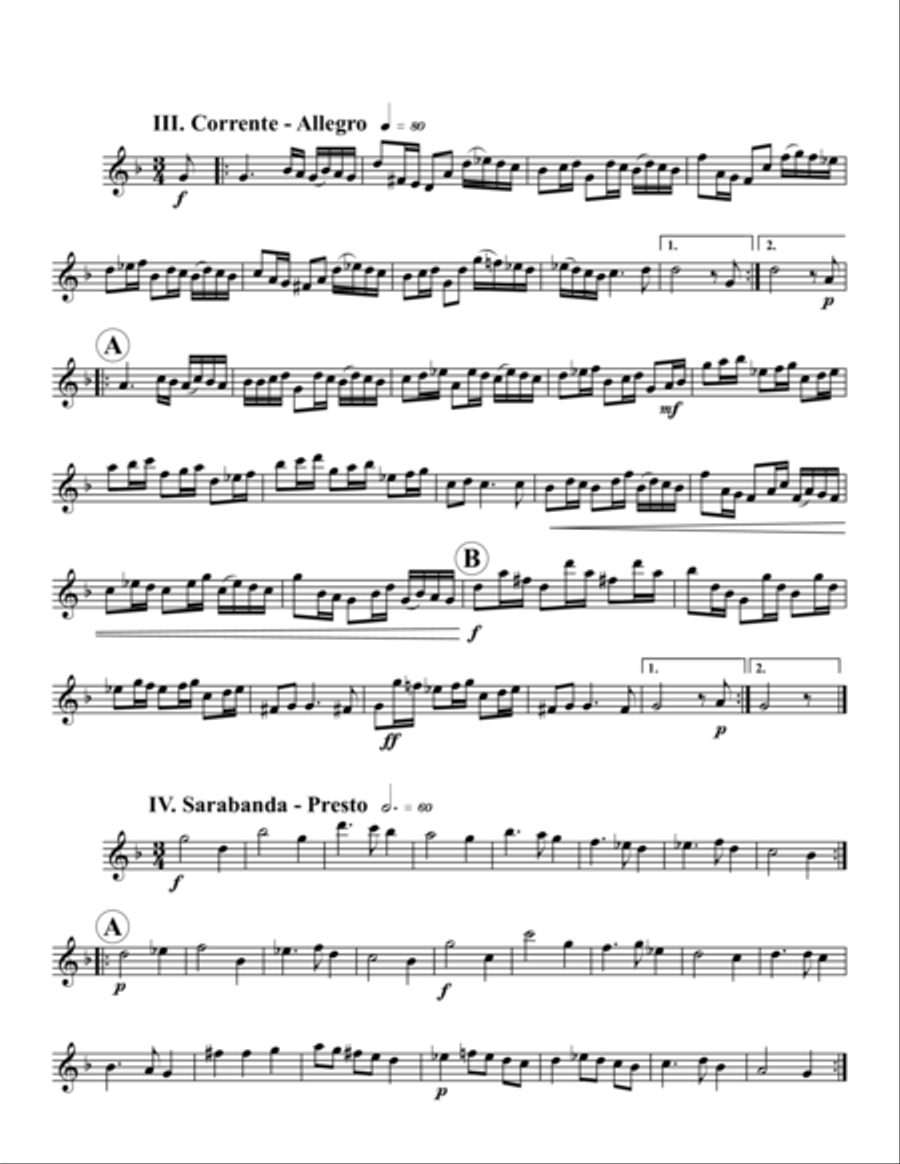 Introdutione Seconda Brass Quintet scores gallery preview page 5