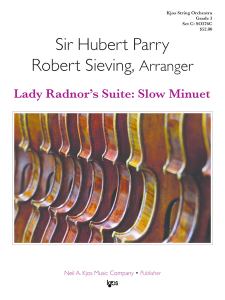 Lady Radnor's Suite: Slow Minuet image number null