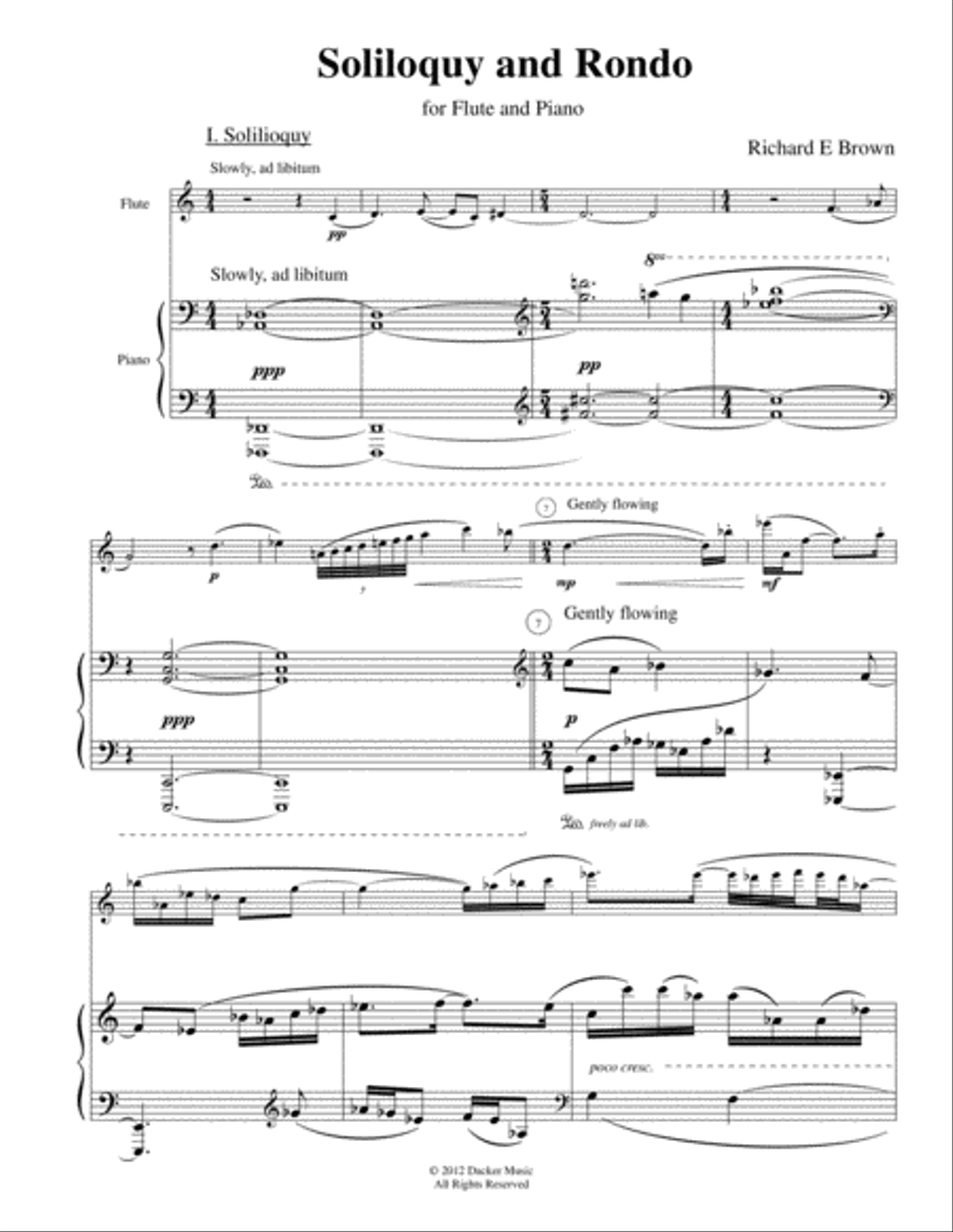 Soliloquy and Rondo Soliloquy and Rondo Flute Solo scores gallery preview page 2