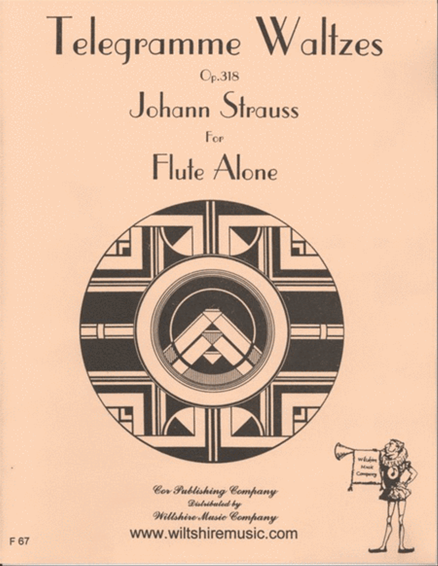 Telegram Waltzes Flute Solo scores gallery preview page 1