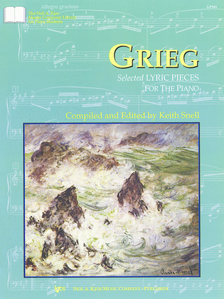 Book cover for Grieg Selected Lyric Pieces For Piano