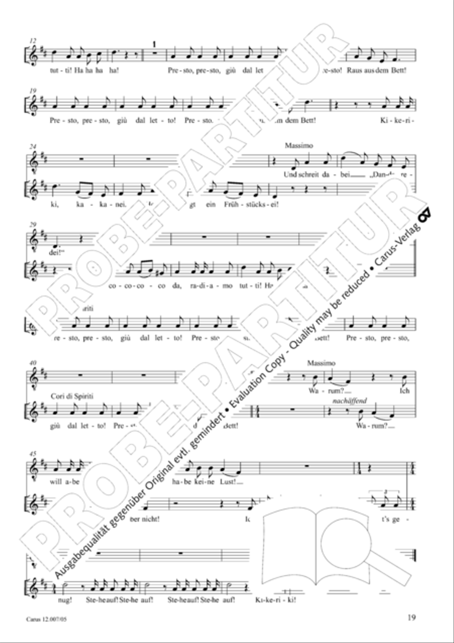 La Piccola Banda Children's Choir scores gallery preview page 20
