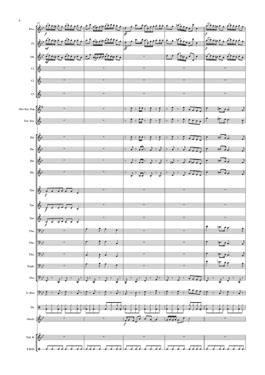 Going Christmas Krackers! for Concert Band Concert Band scores gallery preview page 6