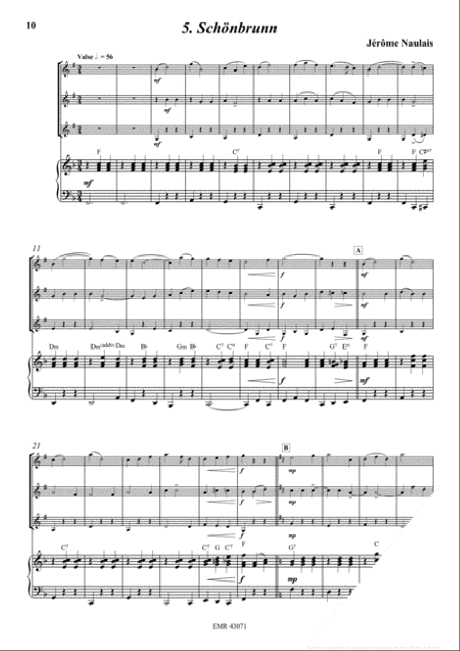 A Musical Journey Euphonium Trio scores gallery preview page 8