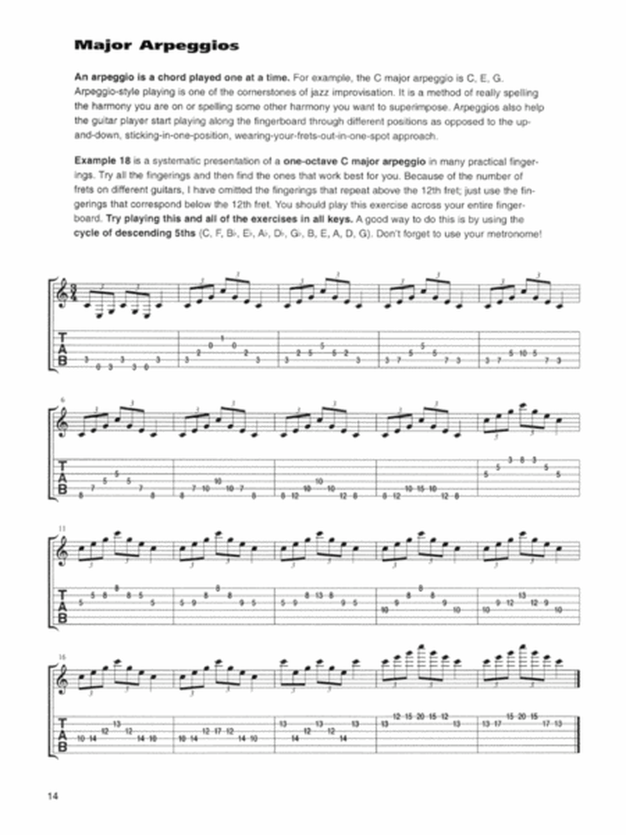 21st Century Pro Method - Jazz Guitar - Swing to Bebop (Book/CD) image number null