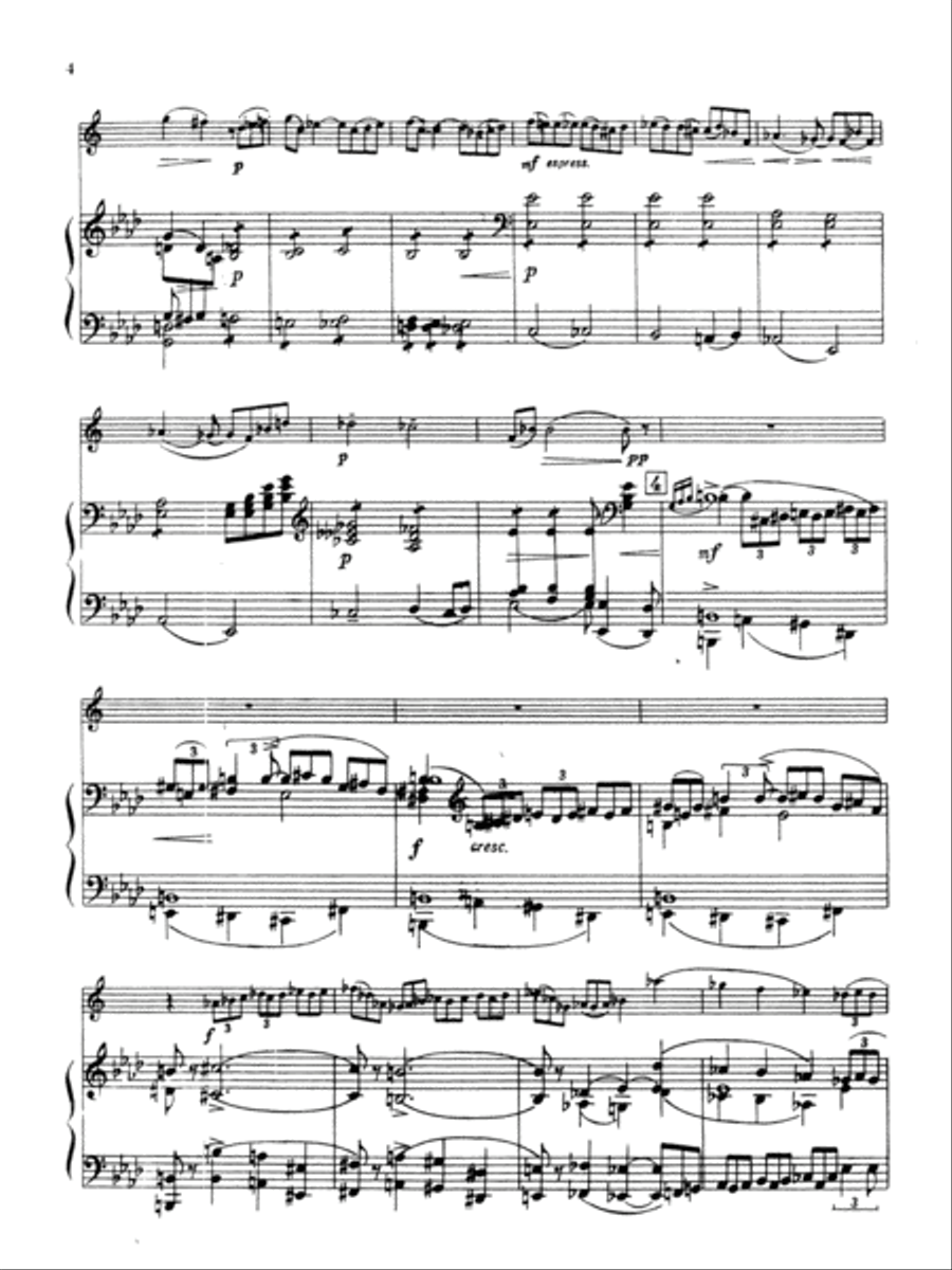 Goedicke: Concerto in F Major, Op. 40 Piano scores gallery preview page 4