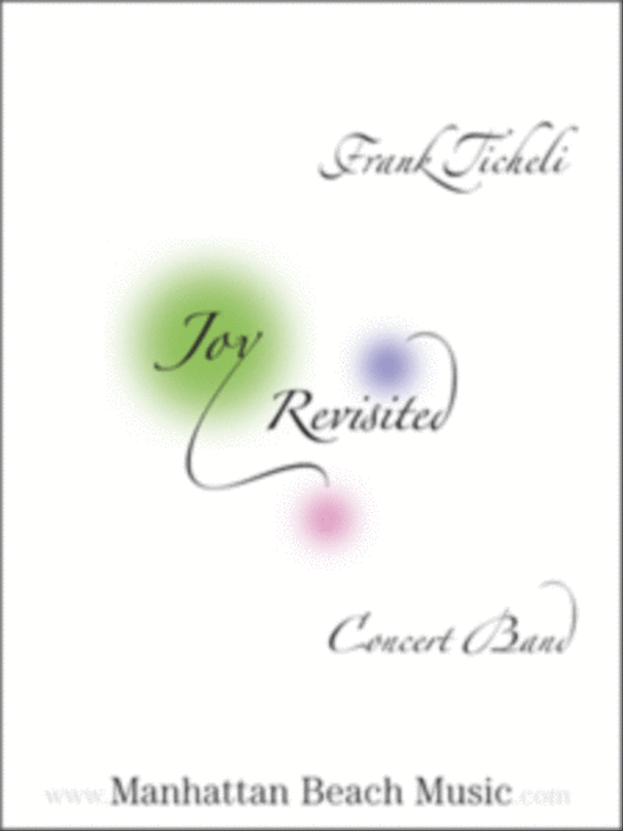 Joy Revisited Concert Band scores gallery preview page 1