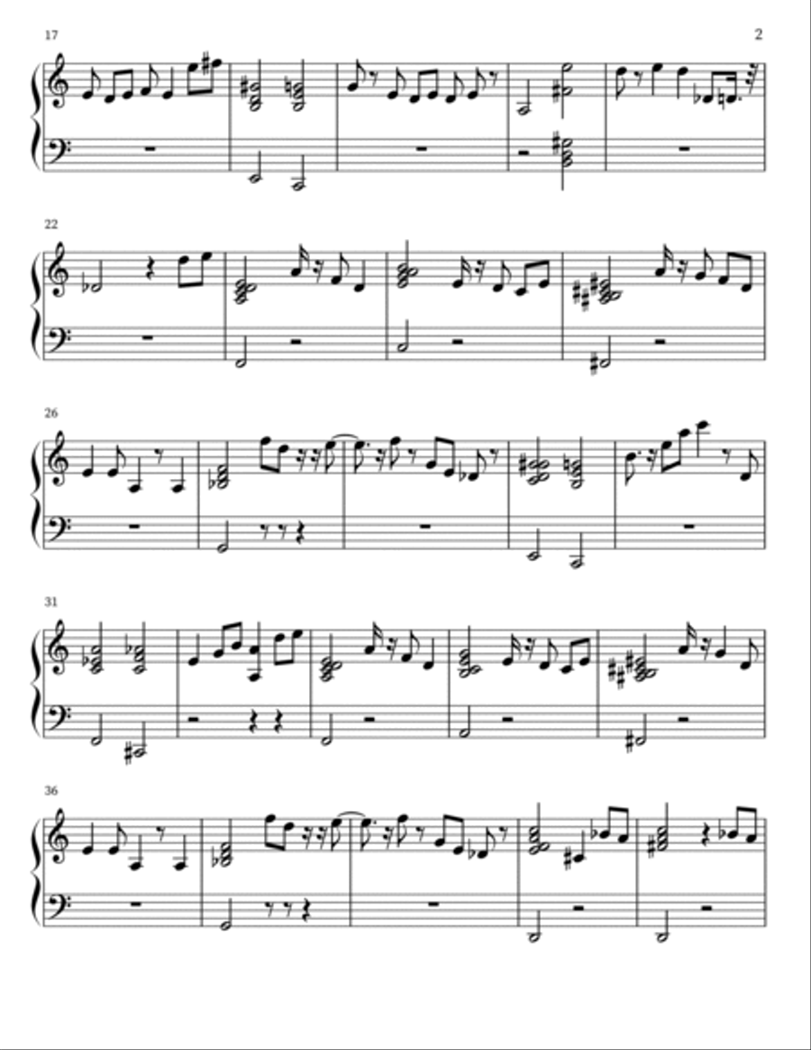 Simple Jazz Simple Jazz Easy Piano scores gallery preview page 2