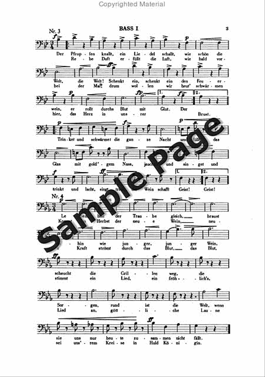 Ziehrer Cm Nachtschwaermer Op466 TTBB scores gallery preview page 4